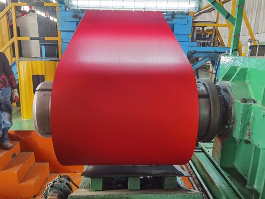 Koil Baja Berlapis Warna Premium Anti Korosi Untuk Penggunaan Luar Ruang
