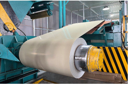 Prepainted Cold Rolled Steel Coil, Hot Dip Galvanized Steel Coil Untuk Lembar Atap