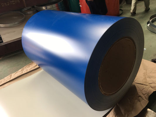 Lembar logam berlapis warna tahan benturan RAL 508mm / 610mm ID