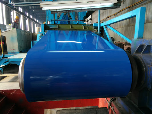 PE / SMP / HDP / PVDF Color Coated Sheet Coil, Warna Aluminium Coil Sheet