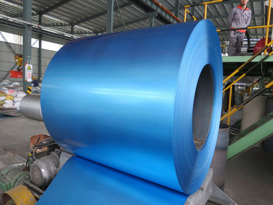 Evangel Aluzinc Coated Steel Coil 0.13mm-0.7mm Ketebalan Anti Finger Surface