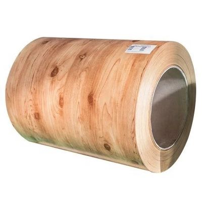 PPGI / PPGL Cetak Steel Sheet Coil Custom Panjang 0,13mm-0,7mm Ketebalan