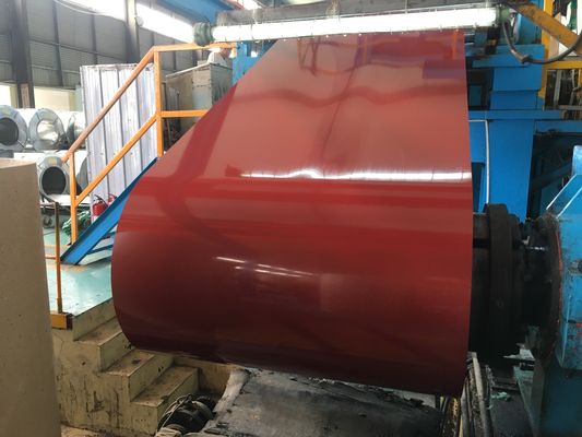 Koil Baja Prepainted Beragam Warna Dengan Lapisan Seng