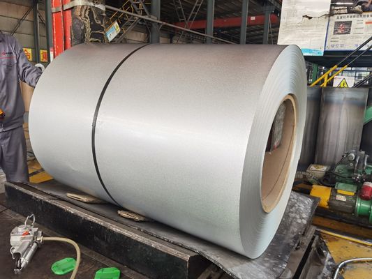 Slit / Mill Edge Spangle Reguler Galvanized Steel Coil 1000-2000mm OD