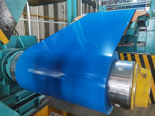 Bahan Bangunan Prepainted Steel Coil Beragam Warna Sertifikat SGS