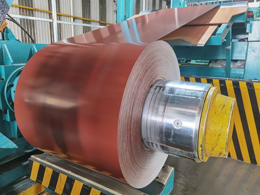 PPGL Pre-dicat Galvalume Steel Sheet Coil Panjang / Warna Disesuaikan