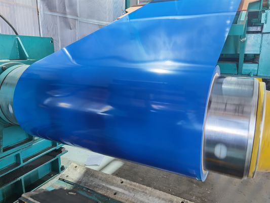 PPGL Pre-dicat Galvalume Steel Sheet Coil Panjang / Warna Disesuaikan