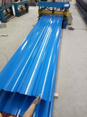 AZ150 PPGL Steel Coil Panjang Disesuaikan Untuk Konstruksi