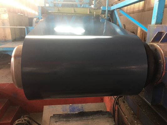 Panas tahan Laminasi Plat Baja 0,3mm-0,8mm PE / PVDF Lapisan