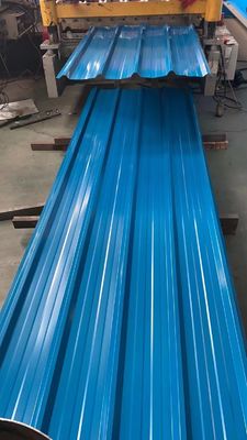 1000-6000mm Lembar Baja Bergelombang Logam Nol Spangle / Spangle Kecil