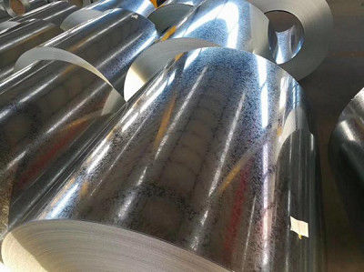 Full Hard GI Steel Coil 0.12mm-2.0mm Perawatan Permukaan Galvanis