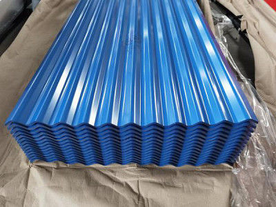Hot Dip Aluzinc corrugated Sheet 0.13mm-0.7mm Aluminium Zinc Coated Steel Sheet