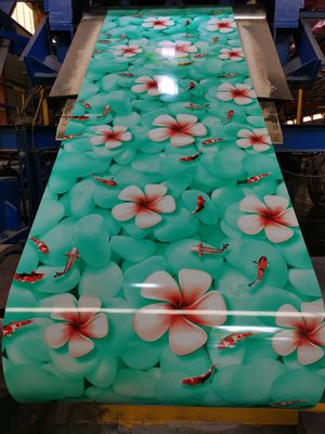 PPGI Prepainted Galvanized Steel Coil Produsen 0.15mm-1.2mm Ketebalan