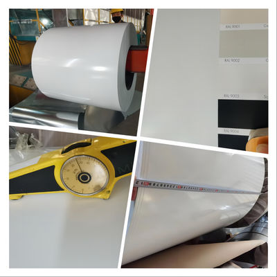 RAL Color Steel Coil yang tahan lama untuk Wall Cladding / Building Materials