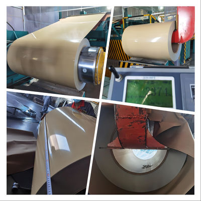RAL Color Steel Coil yang tahan lama untuk Wall Cladding / Building Materials