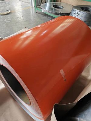 600-1250mm PPGL Steel Coil Color Coated Untuk Penggunaan Industri