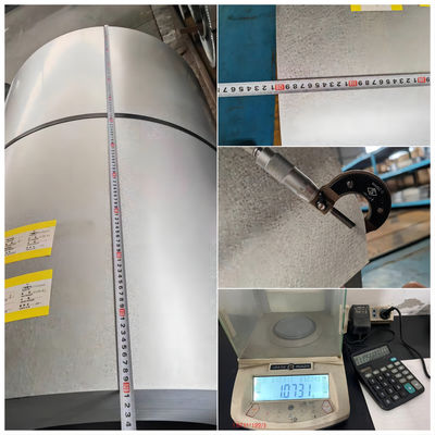 ID 508mm 610mm Galvalume Steel Coil Produsen Lebar Max1250mm