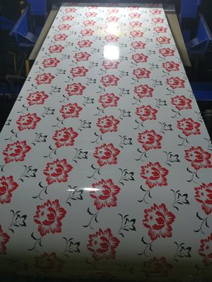 HDP Lapisan Baja Lapisan Koil Baja Cetak 0.2mm-0.6mm