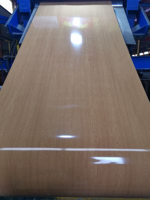 Custom Pattern Printed Steel Sheet Roll Sertifikasi ISO9001