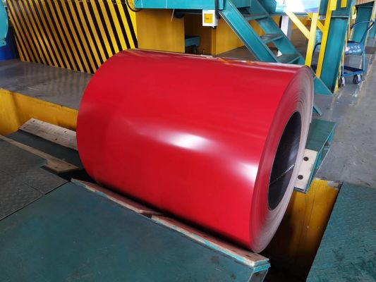 PPGI Roofing Sheet Coil 0.13mm-0.8mm Untuk peralatan rumah tangga / dekorasi