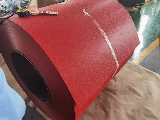 PPGI Roofing Sheet Coil 0.13mm-0.8mm Untuk peralatan rumah tangga / dekorasi