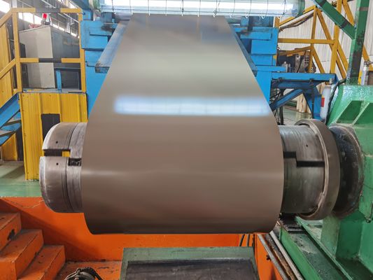 EVANGEL PPGL Steel Coil tahan korosi Lebar 600-1250mm Sertifikat ISO