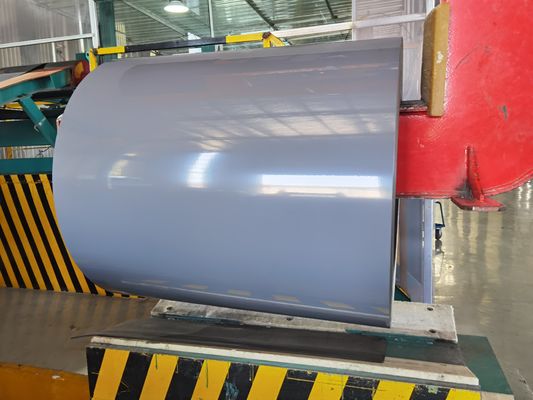0.13mm-0.8mm Prepainted Steel Coil Untuk Bahan Bangunan