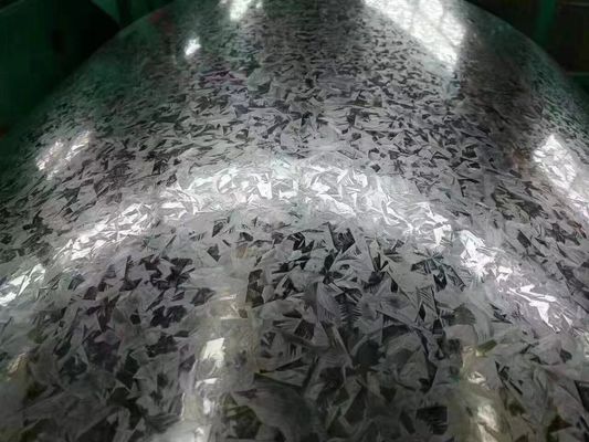 ISO9001 Lembar Koil Baja Galvanis 0.11mm-1.0mm Ketebalan Koil Berat 3-8MT
