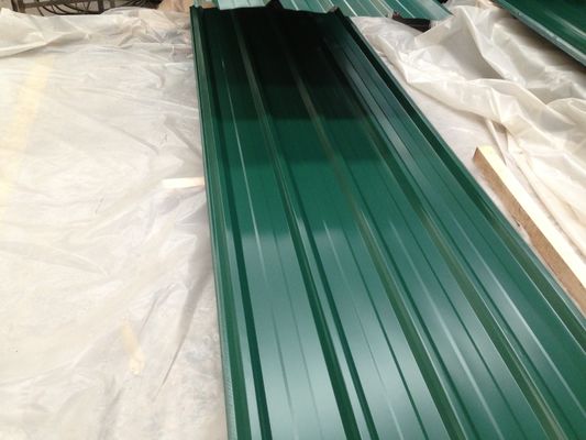 Lembar atap Galvalume Pre-dicat Coil, Zinc corrugated Lembar atap