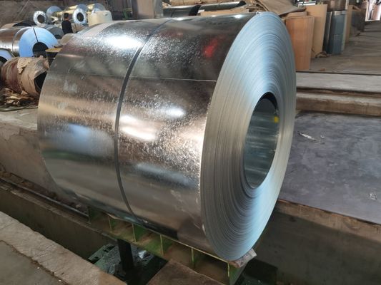 Corrosion Resistant GI Steel Coil 1500mm-1800mm OD ISO9001 Disetujui