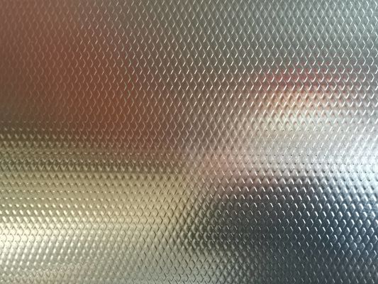 Diamond Prepainted Aluminium Coil Dengan Kekuatan Dampak ≥ 20j