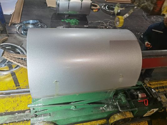 Big Spangle Galvalume Steel Coil dengan Lapisan AZ 30-200gsm dan Coil