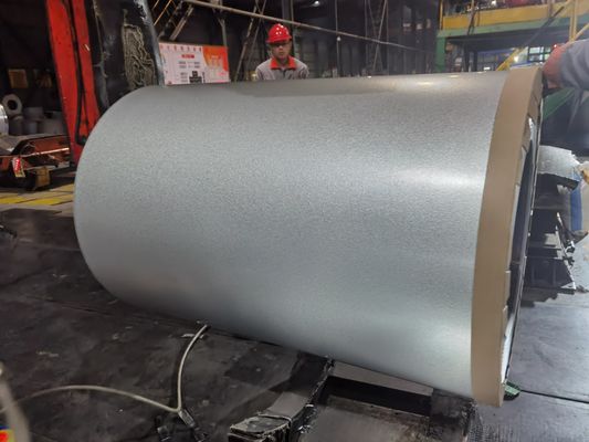 CFR Istilah Galvalume Steel Coil Dengan Spangle Besar Dan Slit Edge / Mill Edge