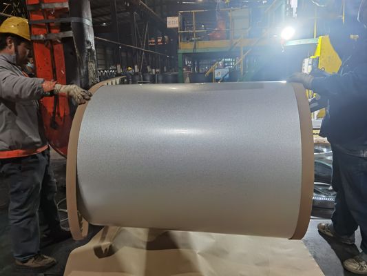 0.13-0.8mm Ketebalan Lembar Logam Aluzinc Untuk Konstruksi Berkelanjutan