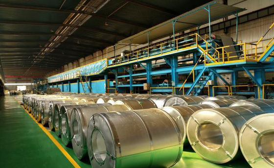Rust Resistant PPGL Steel Coil dengan Custom Coated Surface untuk Peralatan